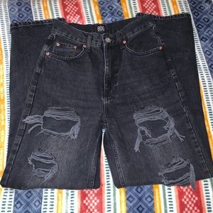 urban outfitters high rise baggy jeans